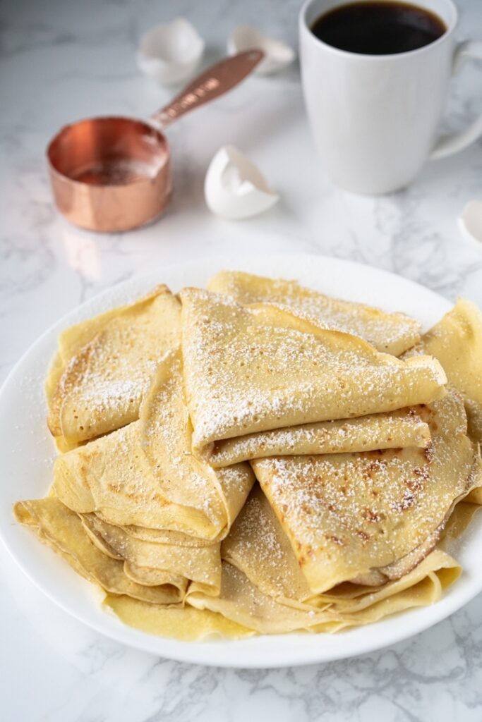 Simple 3-Ingredient Crepes - Chelsea Dishes